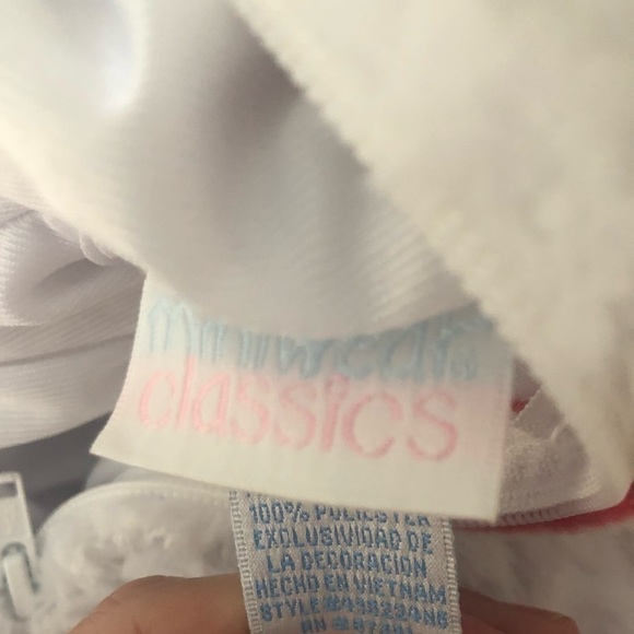 Frosty The Snowman Infant Halloween Costume Scarf and Top Hat White Plush 0-9MO - Picture 11 of 12